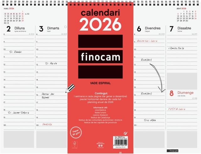 Thumbnail 5 de Finocam Planificador Agenda 2026
