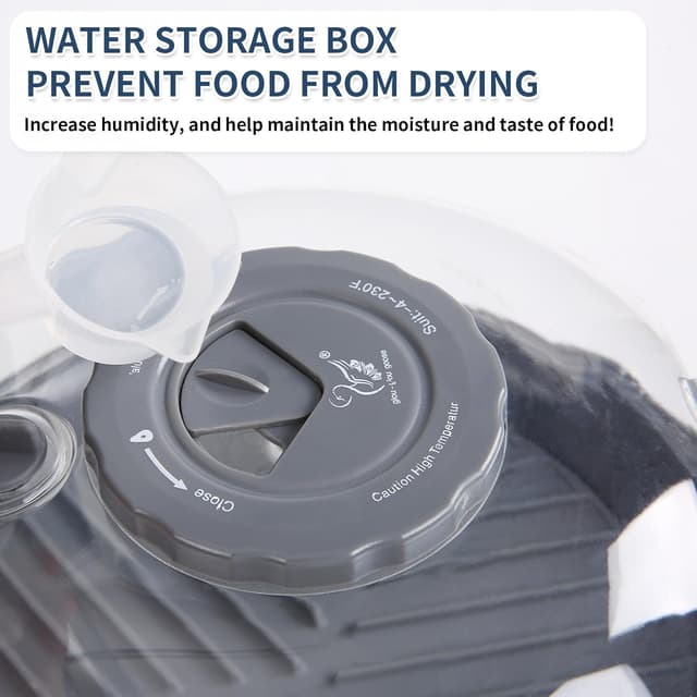 Thumbnail 1 de Microwave Splatter Cover Lid 10.2 Inch