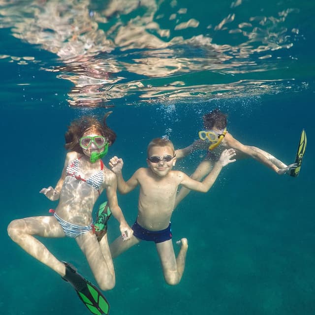 Detalle 2 de HH HHAO SPORT Schnorchelset Kinder 5-12