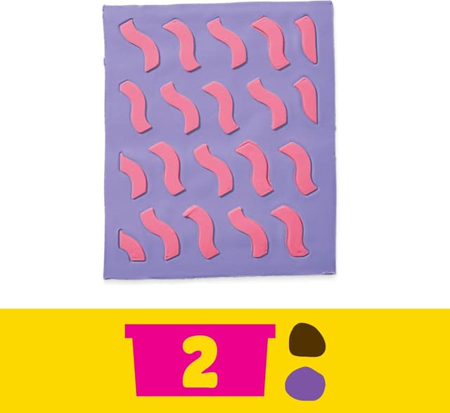 Thumbnail 4 de Play-Doh Barbie Fashionista Ruffles Set, 10 accessories 🎨