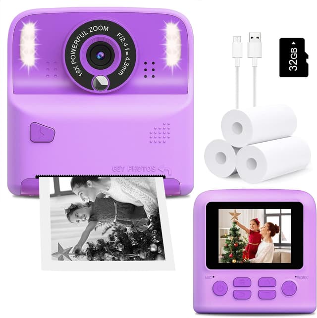 Detalle de Kids instant print camera 32GB