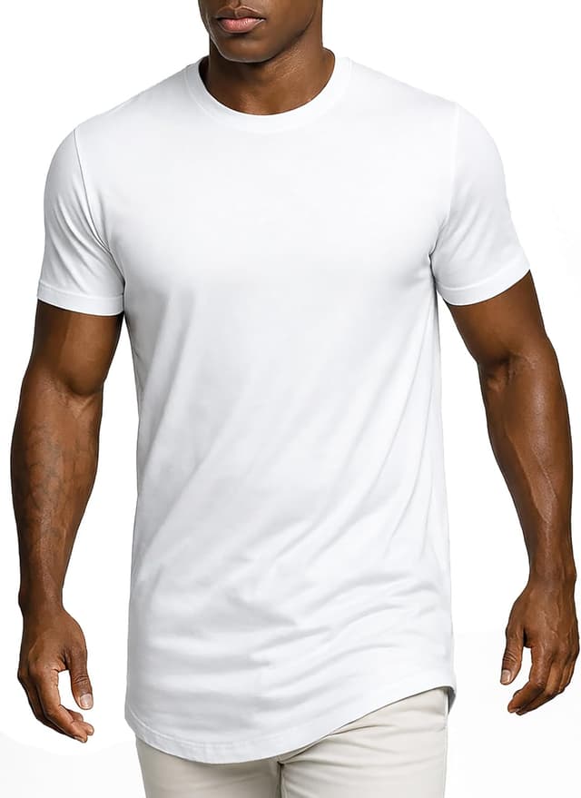 Detalle de Leif Nelson T-shirt homme col rond LN-8281