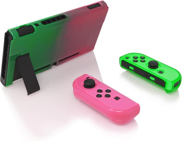 Detalle de FYOUNG Schutzhülle mit Displayschutzfolie & Thumb Grips für Nintendo Switch (2017)