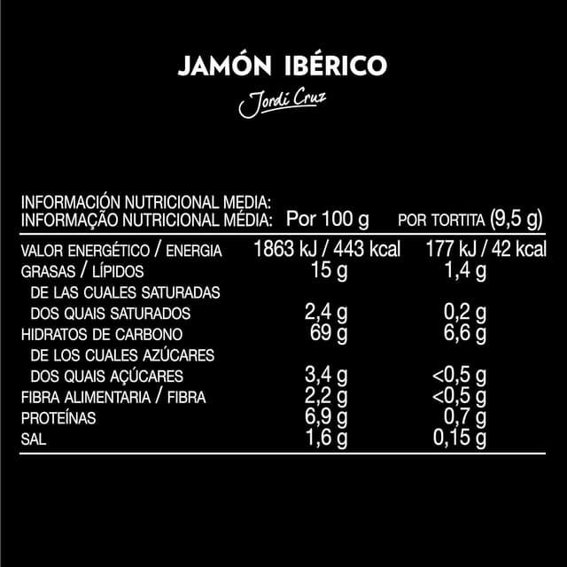 Thumbnail 1 de Bicentury Tortitas de Maíz Jamón Ibérico 🍽️, 8 Paquetes