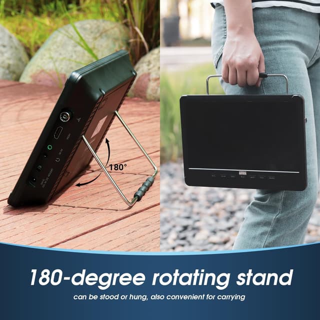 Thumbnail 4 de August DA383 Tragbarer HD Fernseher