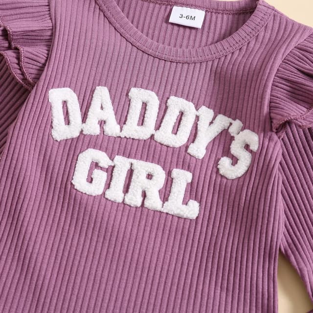 Detalle 2 de JiAmy Daddy's Girl Baby Bodysuit 0–18M