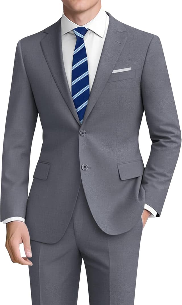 Thumbnail 6 de Pacific Perfect Men's Suit 2-Piece Slim Fit 🕴