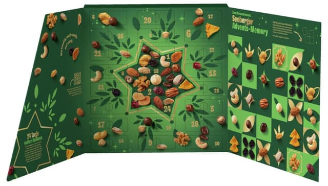 Thumbnail 1 de Seeberger Adventskalender 2025, 24 Snacks