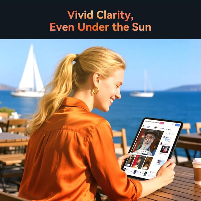 Detalle de VekfulPC 13.4 inch Android tablet, 120Hz