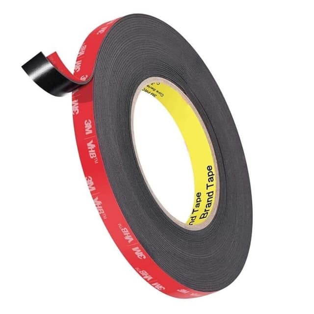 Detalle de Doppelseitiges Klebeband Extra Stark (VHB 5952) 10 mm x 11 m, 1,1 mm dick – wasserfest & temperaturbeständig