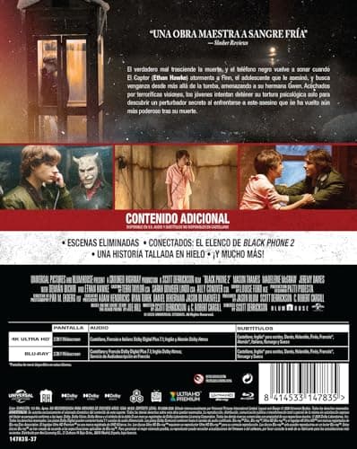 Detalle 2 de Black phone 2 (4K UHD + BD) Edición Metálica — Flins & Pinículas