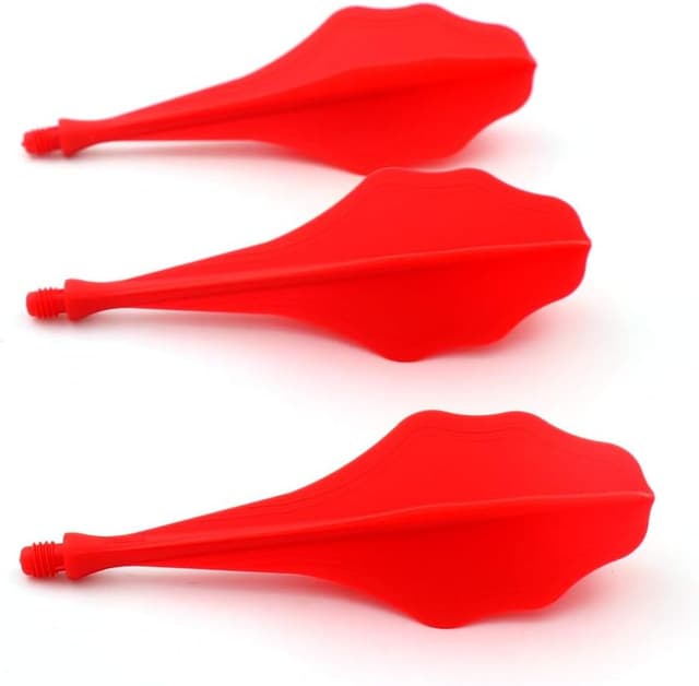 Detalle 2 de CUESOUL TRAJ AK8 – lot de 3 vols de fléchettes intégrés (rouge), conception renforcée