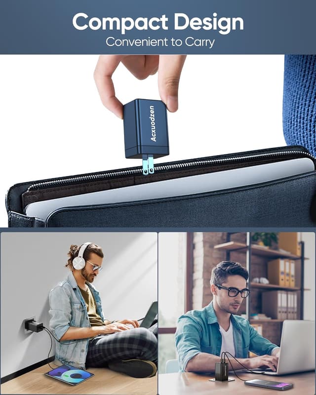 Thumbnail 4 de USB C Charger Block 160W GaN 3-Port Fast Charger