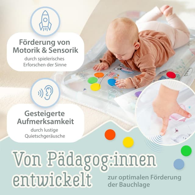 Thumbnail 1 de Freudeskind TummyTime Wassermatte 80×60 cm