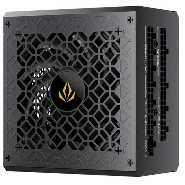 Detalle 2 de Forgeon Reactor 1200W fuente ATX 3.1 Cybenetics Gold