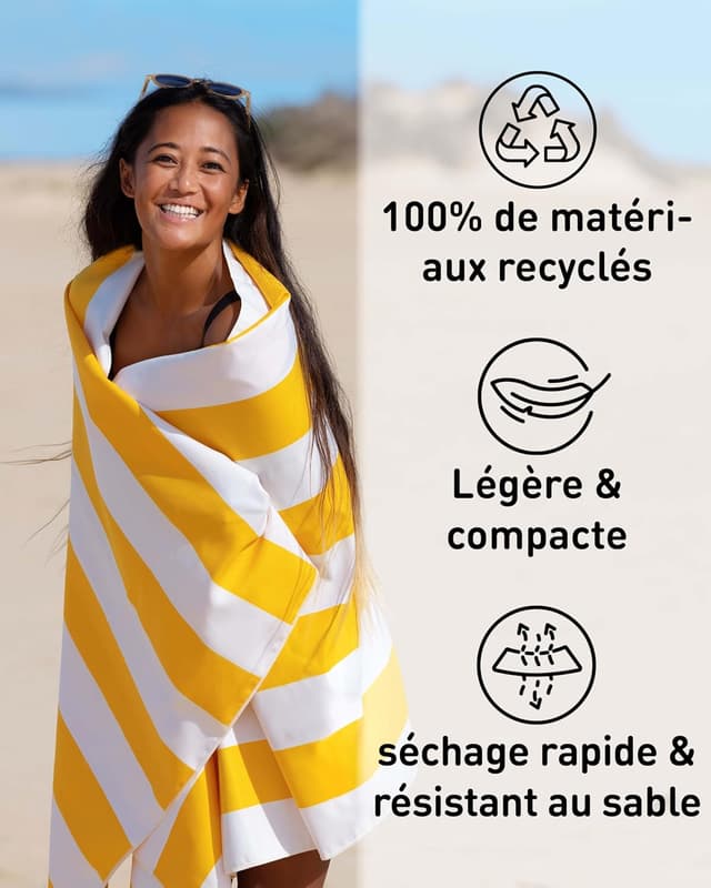 Thumbnail 5 de Fit-Flip Serviette Microfibre XXL 200x90