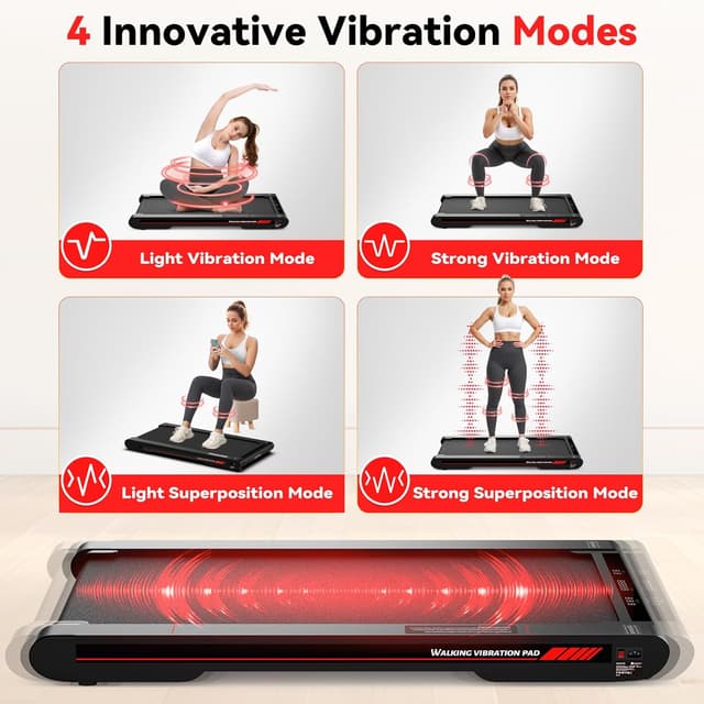 Detalle 2 de Sperax Walking Vibration Pad 400W App 🚶