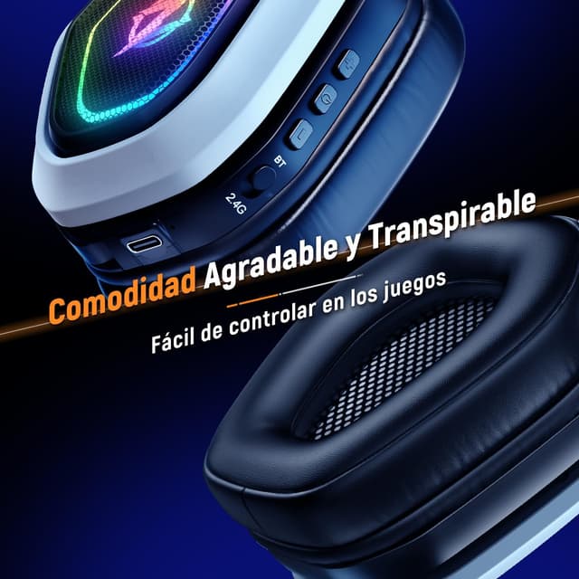 Thumbnail 6 de Ozeino Cascos Gaming Inalámbricos 30h
