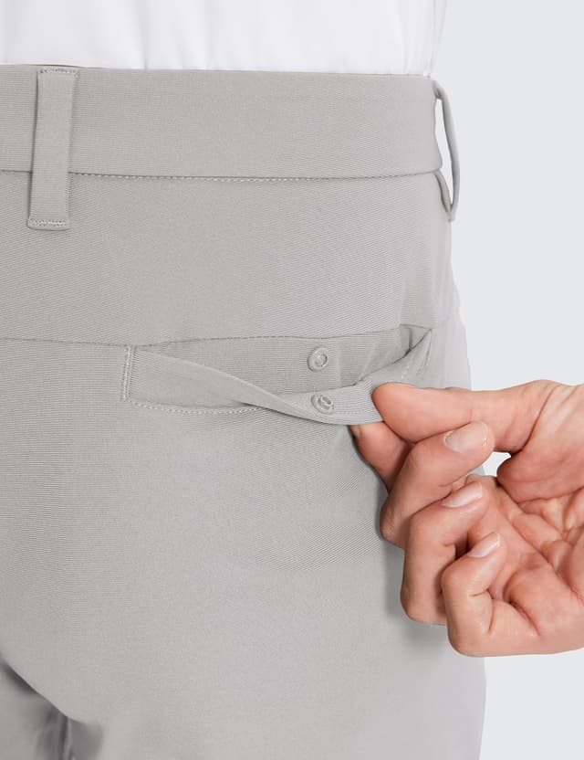 Detalle de CRZ YOGA Men’s All-Day Comfy Golf Trousers with Quick Dry Fabric (30/32/34" inseam)