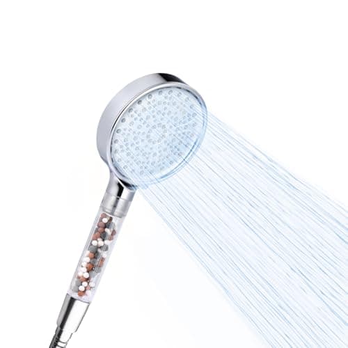 Imagen de NK Alcachofa de Ducha Redonda con 6 Modos de Spray: Alta Presión y Filtración de Agua en OfertitasTOP