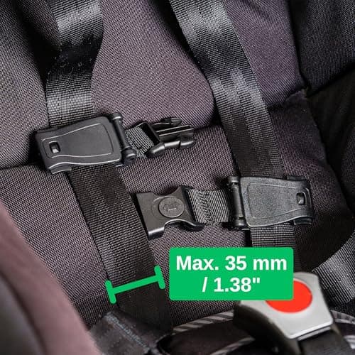 Thumbnail 4 de Protection de boucle en noir, 2 pièces, 21 cm ⚙