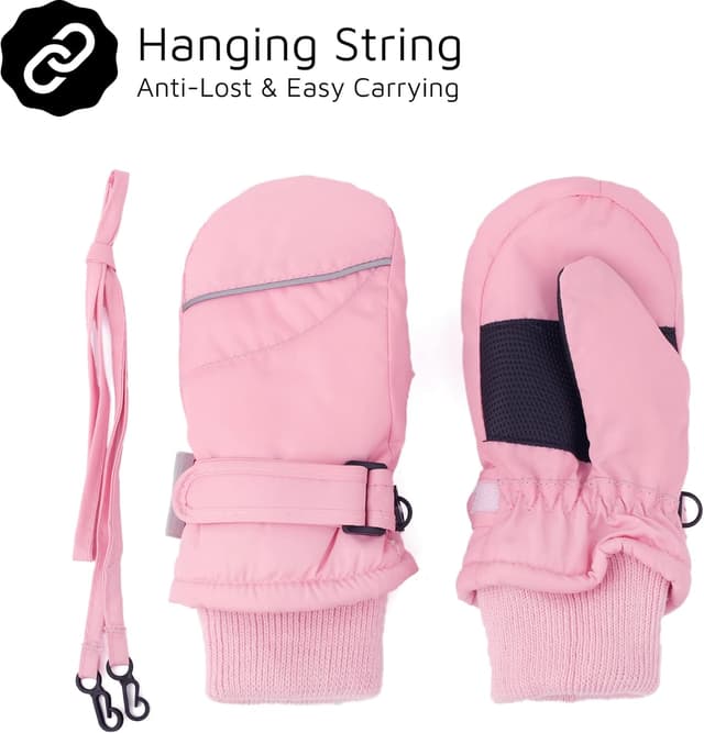 Thumbnail 2 de F Flammi Toddler Snow Mittens 0-6