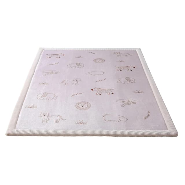 Thumbnail 6 de Hakuna Matte Wolkenweiche Spielmatte Baby „Safari Zen“ 170x120x2,5 cm – Krabbelmatte mit Memory-Schaum & rutschfester Unterseite