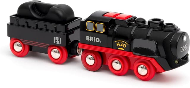 Detalle 2 de BRIO World Battery-Operated Steaming Train