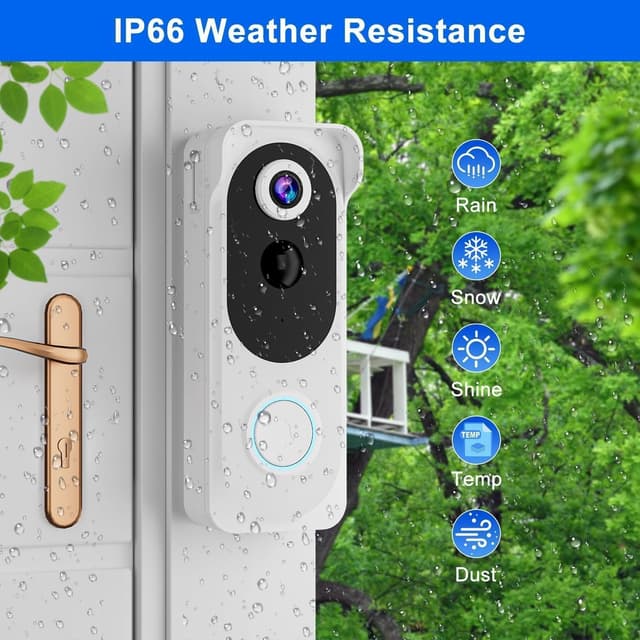 Thumbnail 6 de KAMEP Wireless Video Doorbell 2K HD