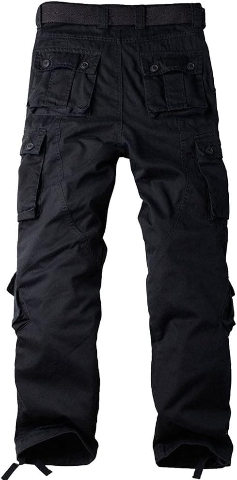 Detalle de Jessie Kidden Men’s BDU Casual Military Pants (Rip Stop Camo Cargo) with 8 Pockets