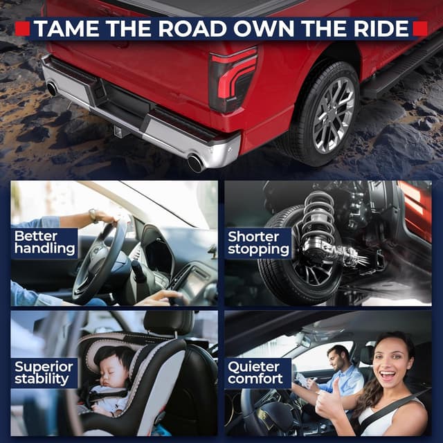 Detalle de MOSTPLUS Rear Shocks Struts (for 2004–2006 Toyota Camry Solara & Lexus ES330) — Replace OEM 172207/172208