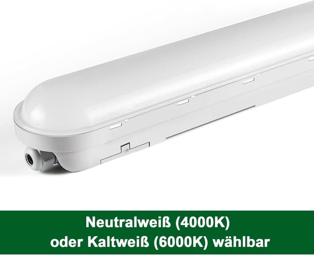 Detalle 2 de TONFFI Feuchtraumleuchte LED 120CM 36W