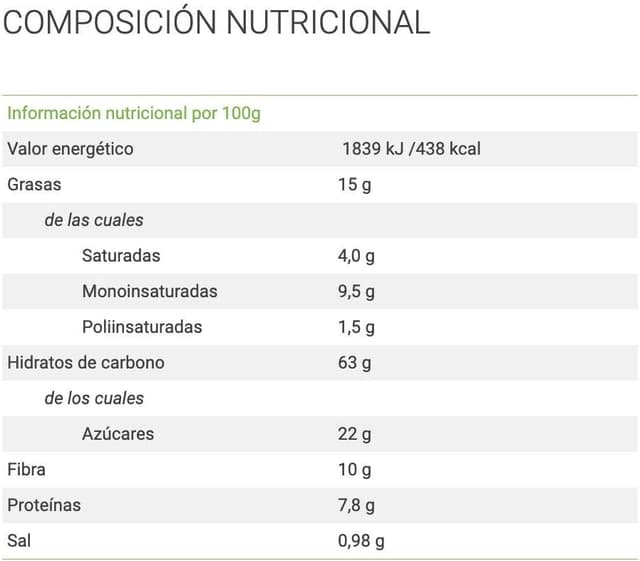 Detalle 2 de Gullón Vitalday Galletas crocantes con chocolate e avena 🍫