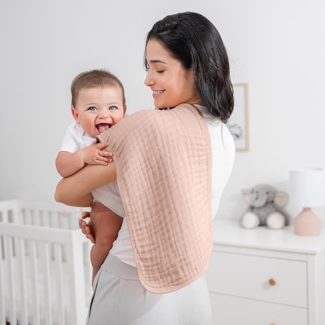 Thumbnail 1 de Comfy Cubs Muslin Burp Cloths 50x25cm