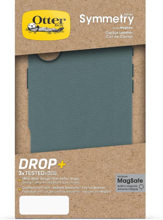 Thumbnail 4 de Otterbox Symmetry Cactus Leather MagSafe iPhone 16 Plus coque antichoc 3×