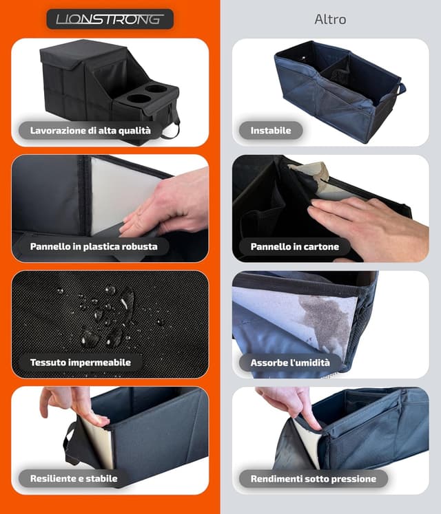 Thumbnail 2 de LIONSTRONG Organizzatore Auto universale