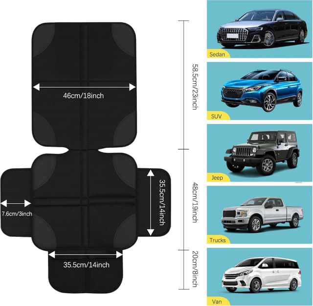 Thumbnail 5 de FYY Car Seat Protector with Thickest Padding