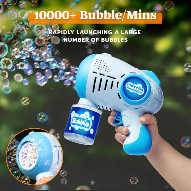 Detalle 2 de JOYIN 2 Kids Bubble Guns Set