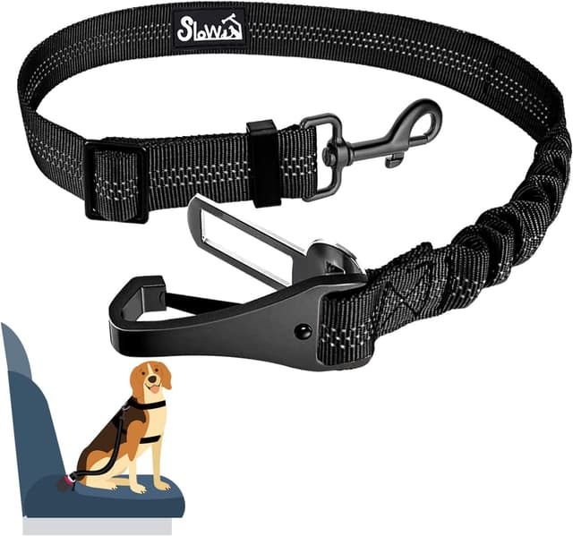 Detalle de Eyein 2-in-1 Dog Car Seat Belt with Elastic bungee