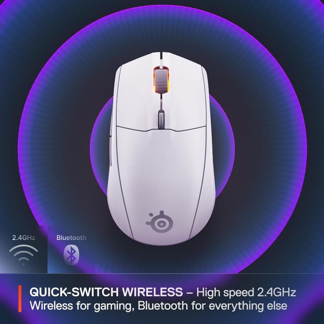 Detalle 1 de SteelSeries Rival 3 Wireless Gen 2 18K DPI
