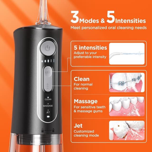 Thumbnail 1 de Bitvae Water Dental Flosser Cordless 6-tip 🚰