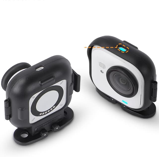 Detalle de Honbobo Frame Cage Plastic Expansion Adapter for Insta360 GO Ultra (horizontal/vertical mount)