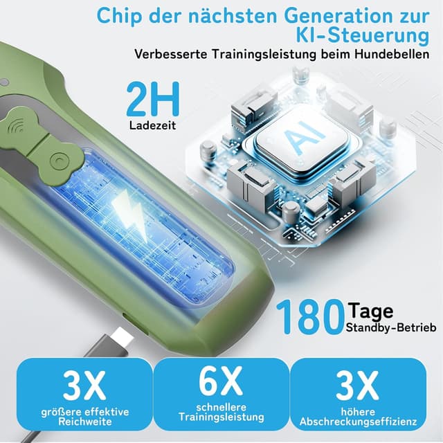 Thumbnail 1 de Holercoco Anti Bell Gerät Hunde 50 Fuß Reichweite