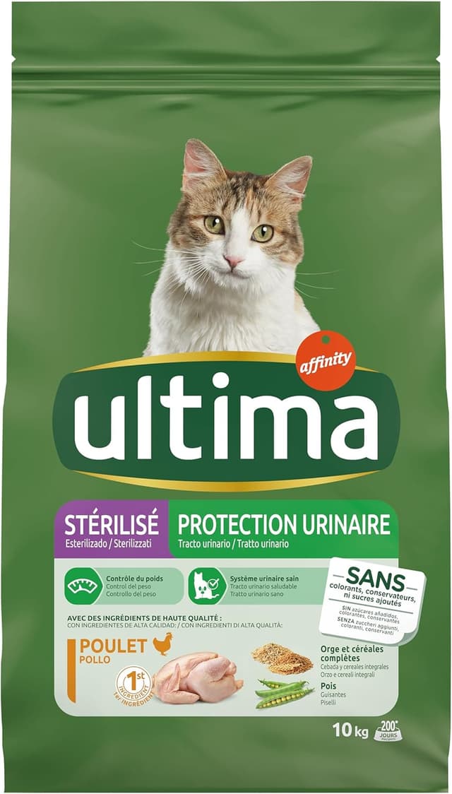 Detalle de Ultima Sterilizzato Tratto Urinario 10 kg – cibo secco per gatti sterilizzati