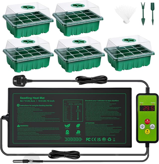 Imagen de NAMOTEK Seedling Heat Mat with Thermostat 🌱 en OfertitasTOP