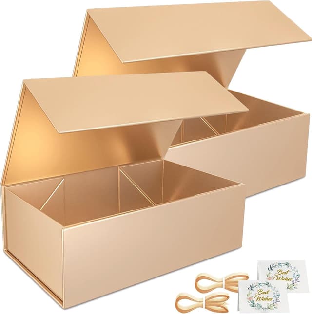 Detalle de 24 x 15 x 7,6 cm Geschenkbox 2er Set