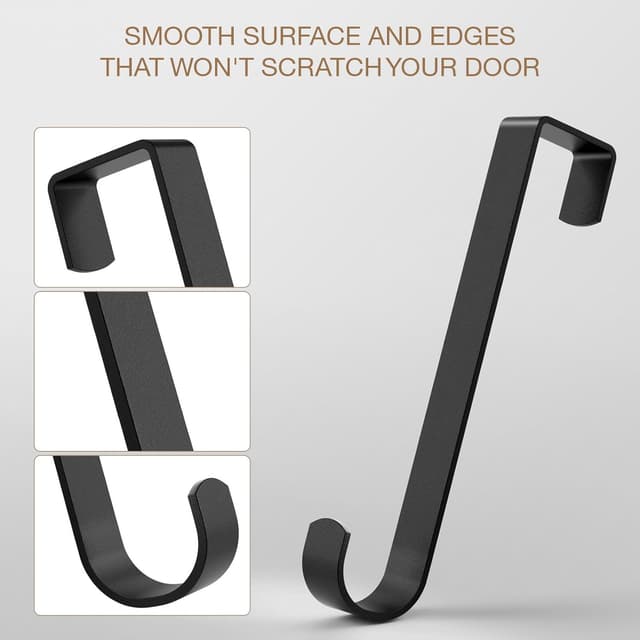 Detalle de InemzTal 2 wreath hanger hooks 10 kg