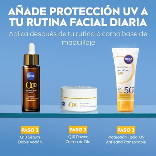 Thumbnail 9 de NIVEA SUN Q10 Protección Facial SPF50+
