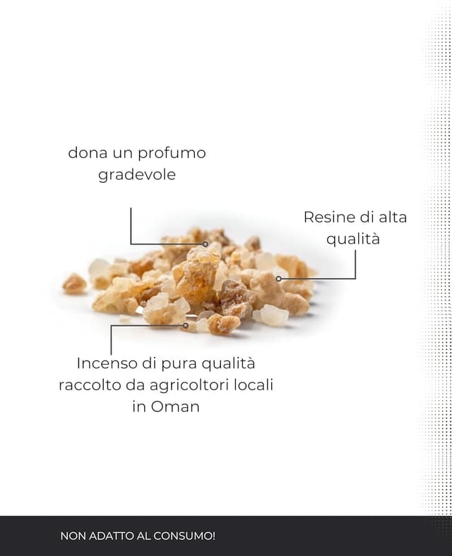 Thumbnail 4 de Incenso in Grani Naturale 50g Boswellia Sacra
