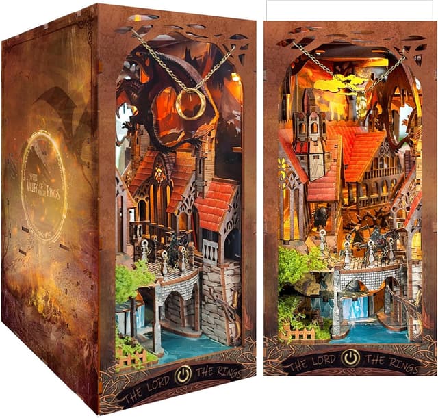 Imagen de LUMYCE DIY Book Nook Kit Casas en Miniatura en OfertitasTOP